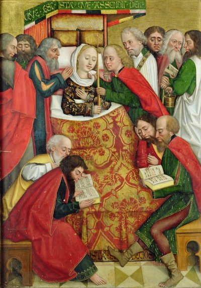 Muerte de la Virgen, del Altar de la Cúpula, 1499 de Absolon Stumme